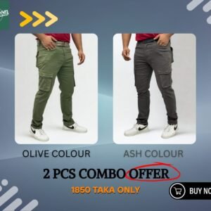 Premium 6 Pocket Cargo Gabading | Olive+Ash